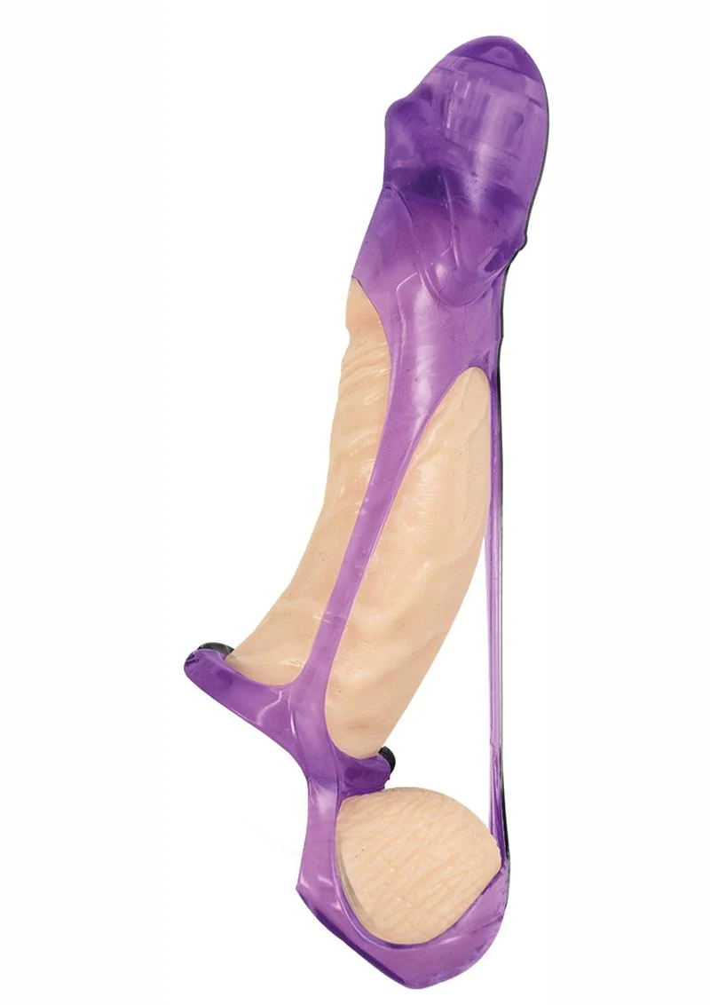 Great Extender Vibrating Sleeve Cock Ring and Ball Cradle - Image 2