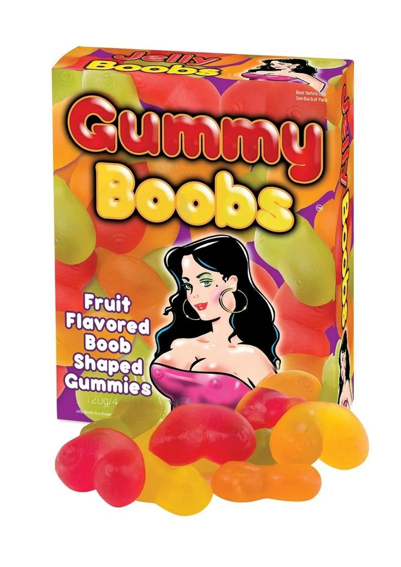 Gummy Boobs Fruity Flavored