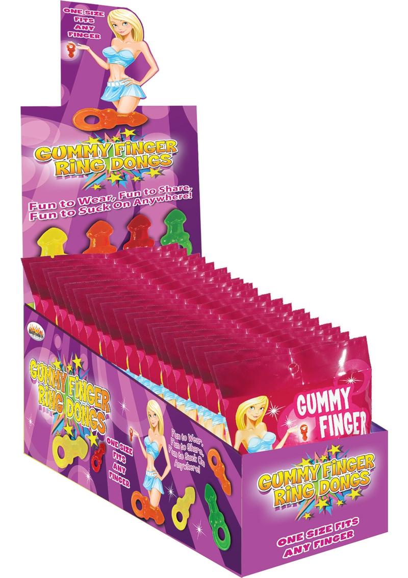 Gummy Finger Ring Dongs - Image 2