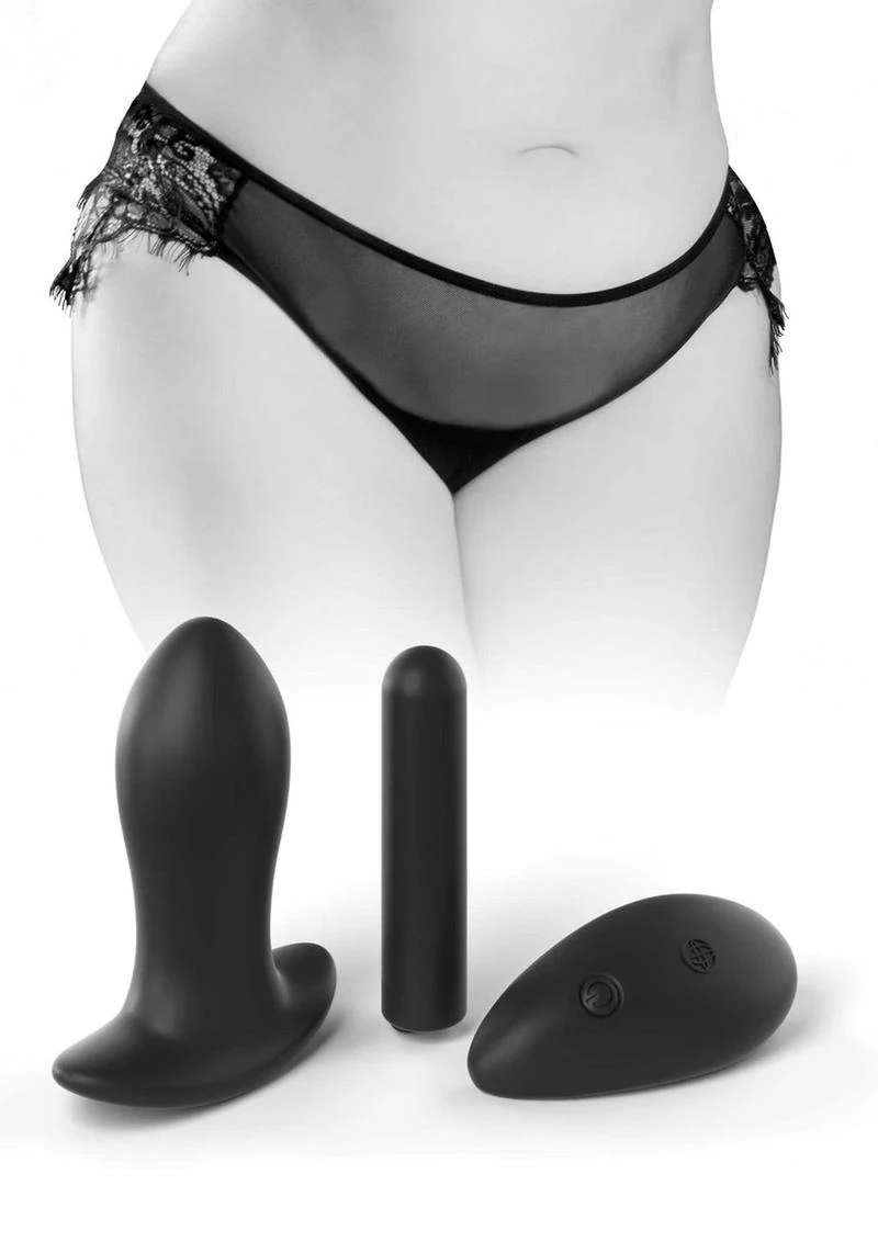 Hookup Panties Silicone Rechargeable Princess Panty Vibe with Remote Control - Image 4
