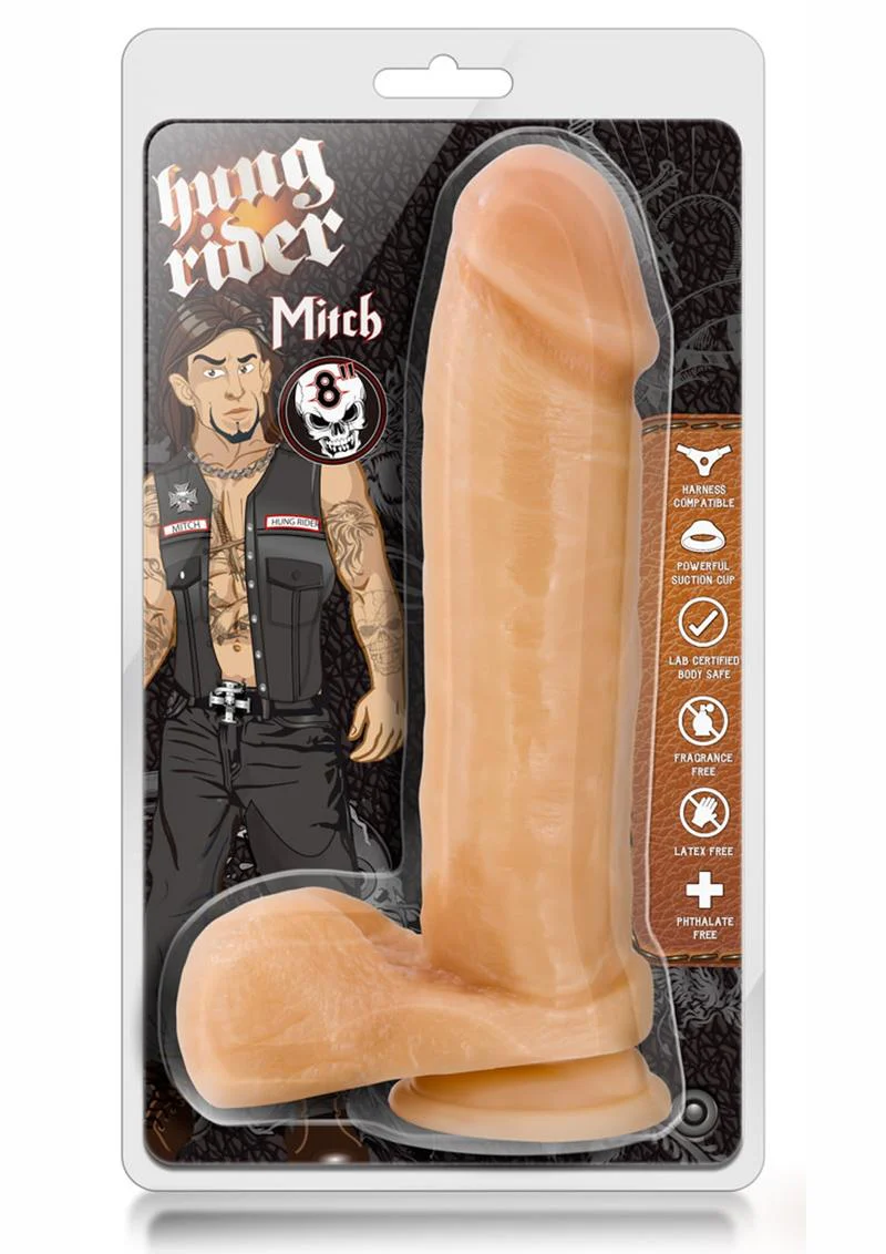 Hung Rider Mitch Dildo with Balls - Image 2