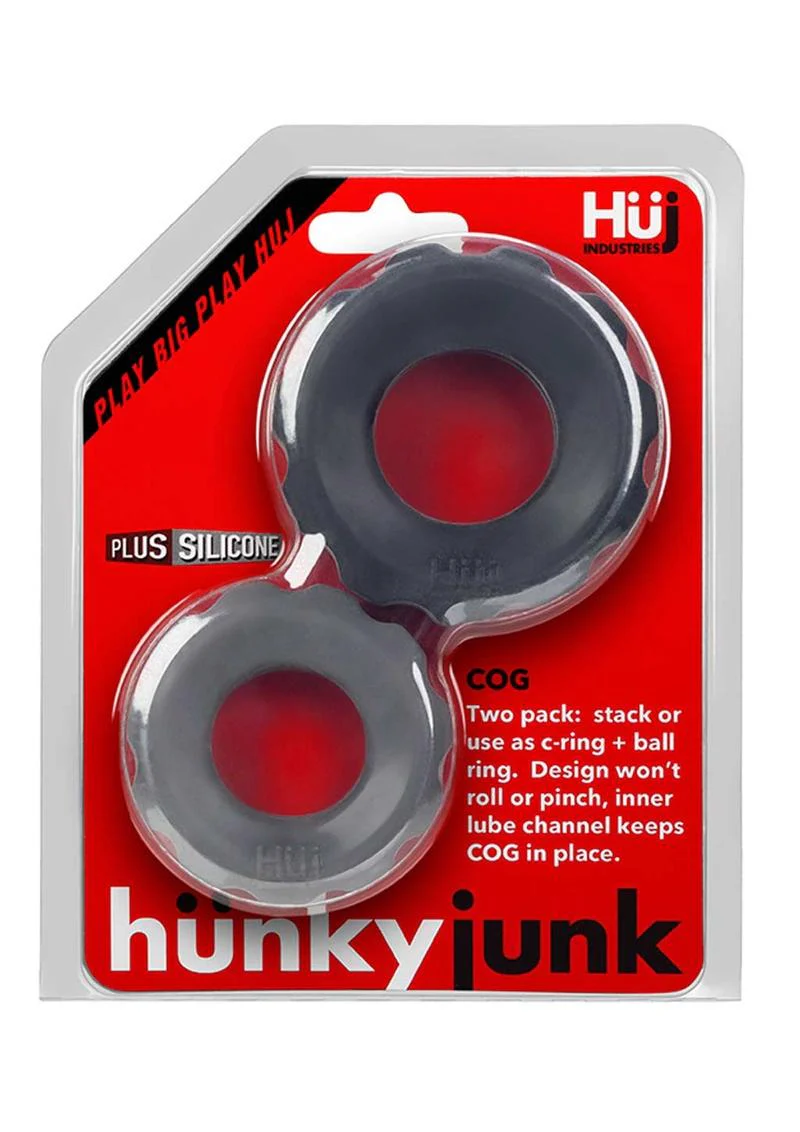 Hunkyjunk Cog Silicone Cock Ring - Image 3