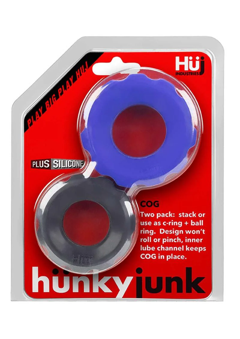 Hunkyjunk Cog Silicone Cock Ring - Image 6