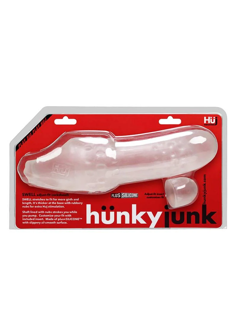 Hunkyjunk Swell Silicone Cocksheath Penis Extender - Image 2