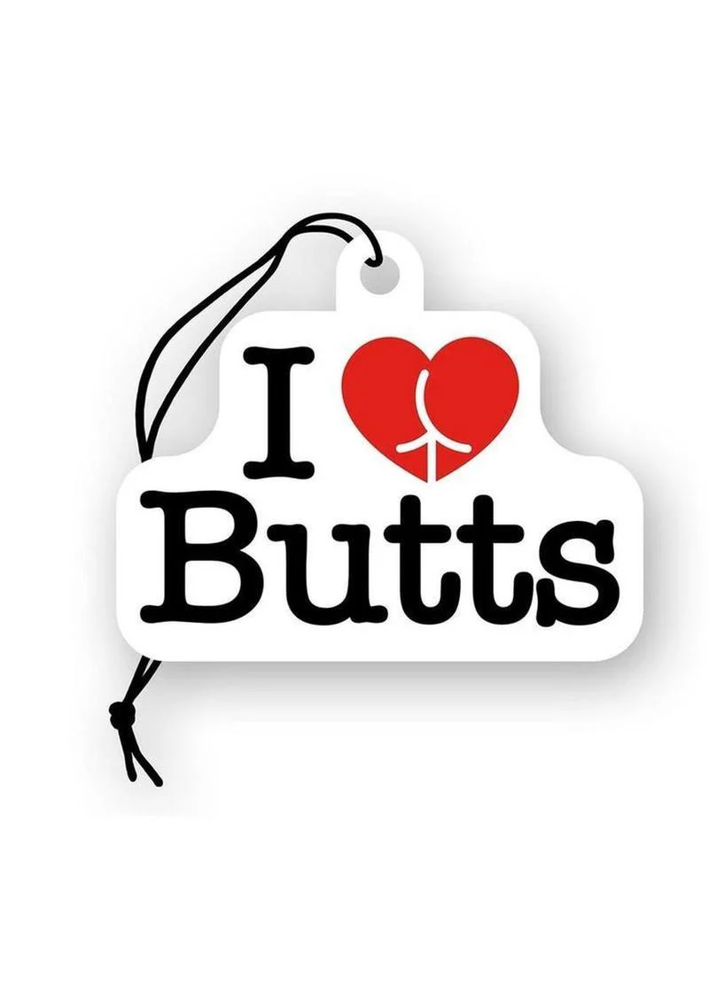 I Love Butts Air Freshener - Image 2