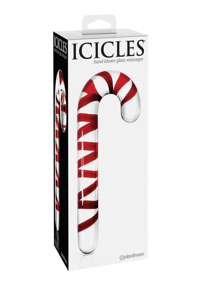 Icicles No 59 Candy Cane Glass Massager - Image 2