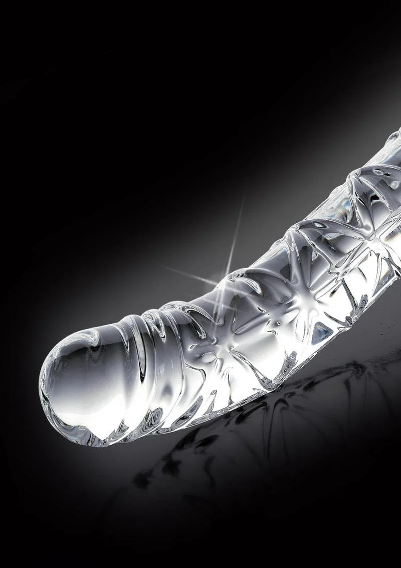 Icicles No. 60 Glass G-Spot and P-Spot Dildo - Image 3