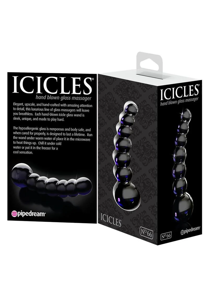 Icicles No 66 Beaded Anal Probe - Image 4