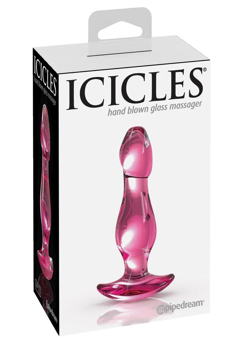 Icicles No 73 Beaded Glass Anal Plug - Image 3