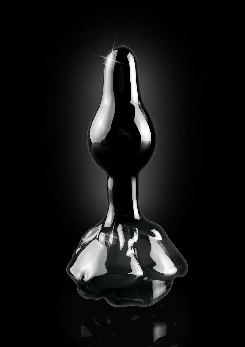 Icicles No 77 Flower Shaped Glass Anal Plug - Image 2