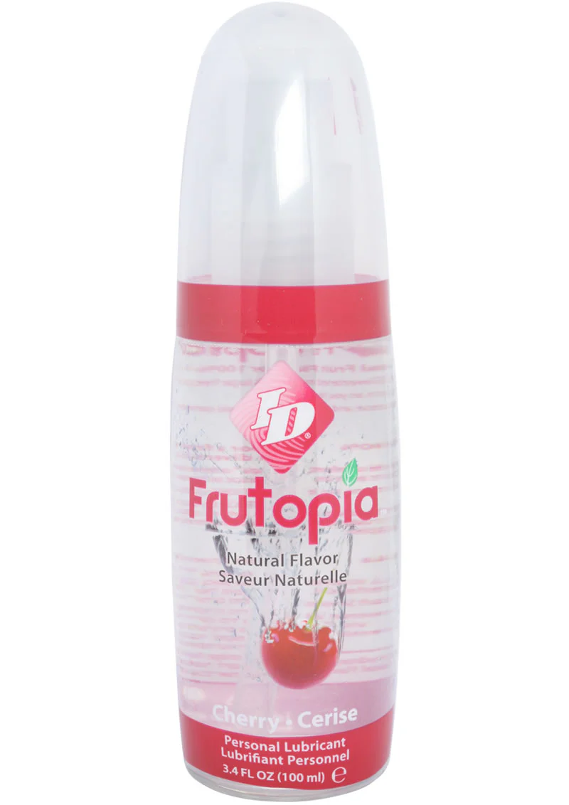 Id Frutopia Water Based Flavored Lubricant Cherry - Image 2