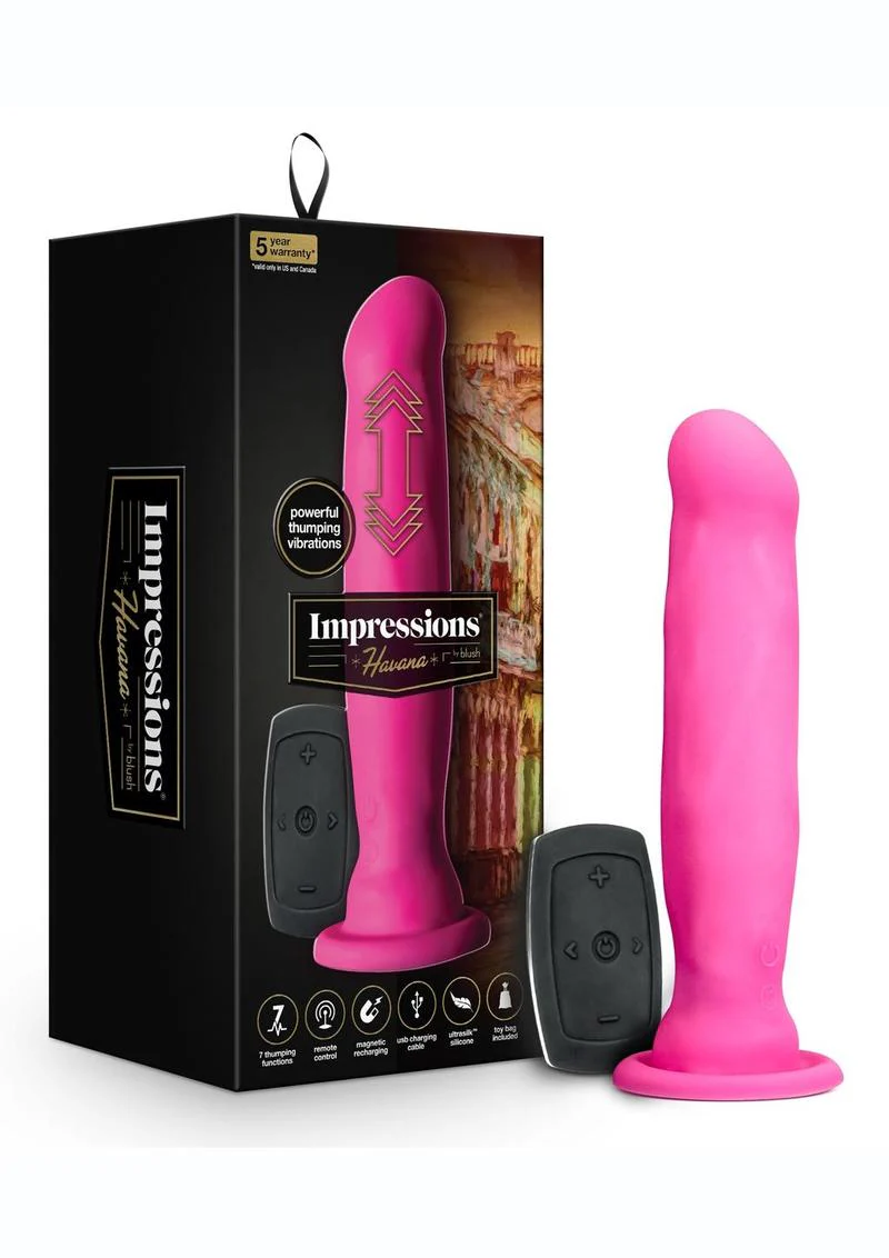 Impressions Havana Rechargeable Silicone Vibrator - Image 2