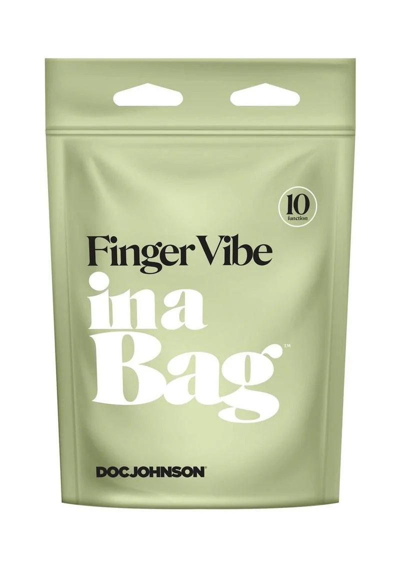 In A Bag Silicone Rechargeable Finger Vibe - Image 2