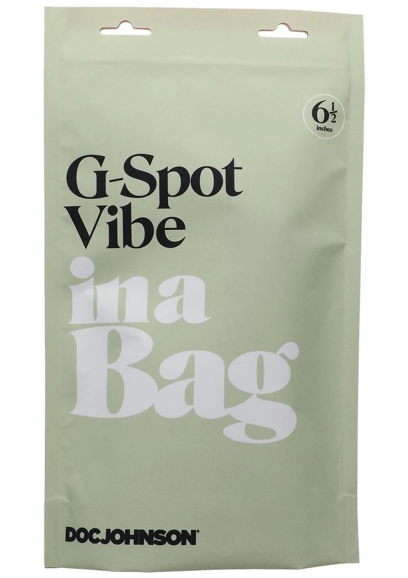 In A Bag Silicone Rechargeable G-Spot Vibrator - Image 2