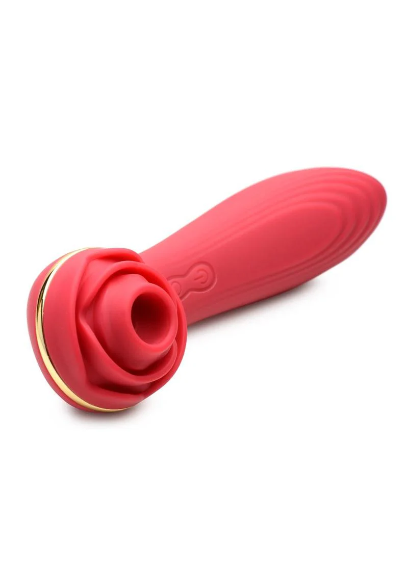 Inmi Bloomgasm Passion Petals 10x Rechargeable Silicone Rose Clitoral Stimulator - Image 2