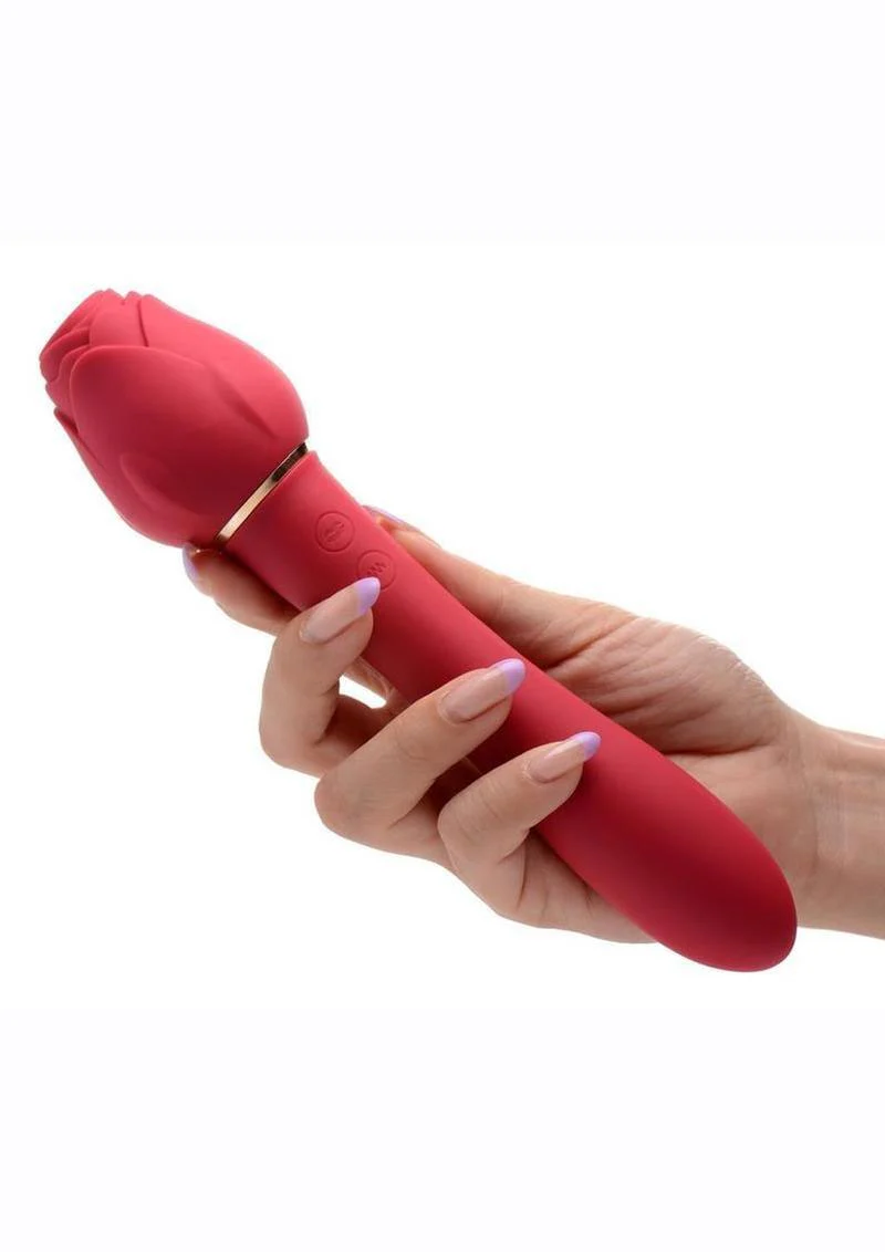 Inmi Bloomgasm Suction Rose Vibrator Rechargeable Clit Stimulator - Image 3