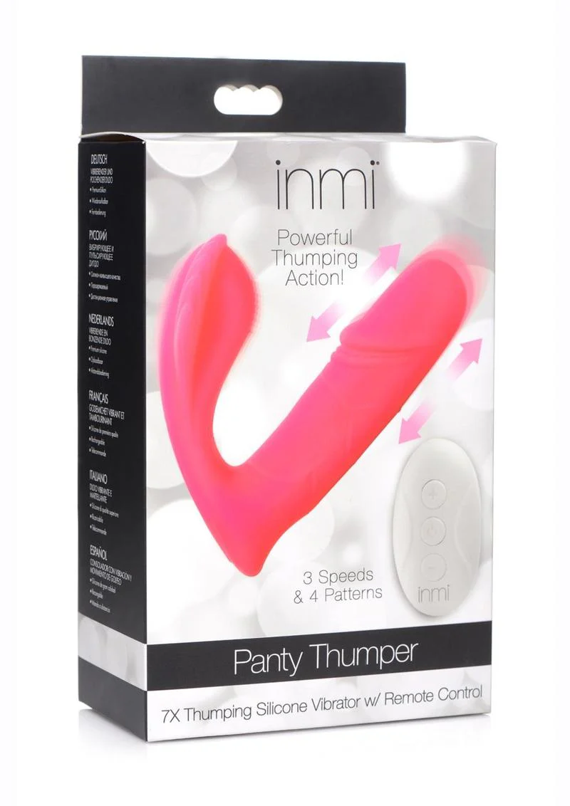 Inmi Shegasm Panty Thumper Rechargeable Silicone Panty Vibe with Remote Control - Image 2