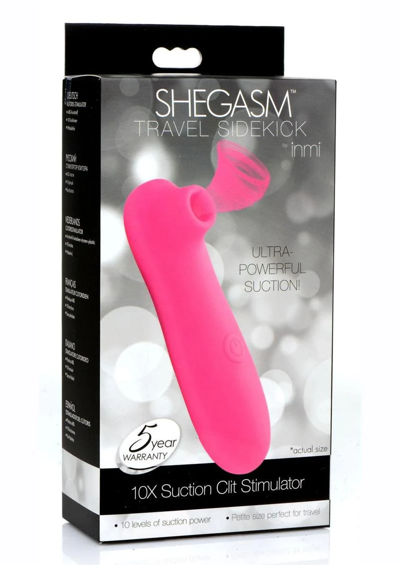 Inmi Shegasm Travel Sidekick 10x Suction Clit Stimulator - Image 2