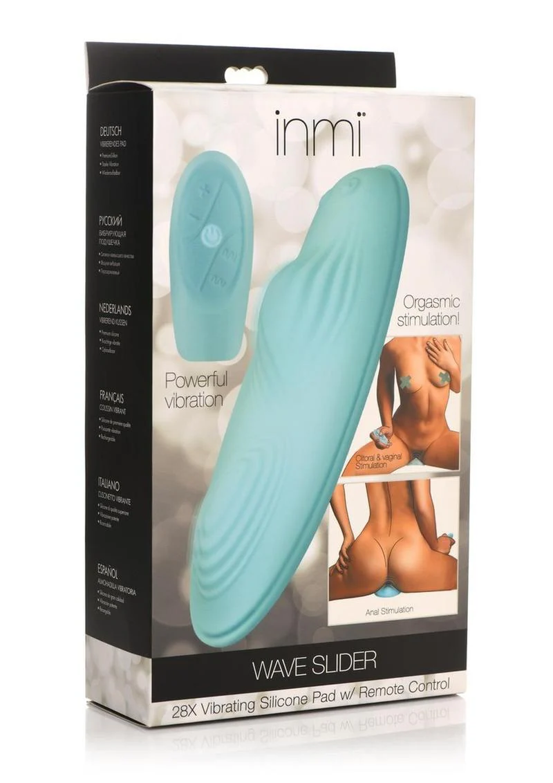Inmi Wave Slider 28x Vibrating Silicone Pad with Remote Control - Image 2