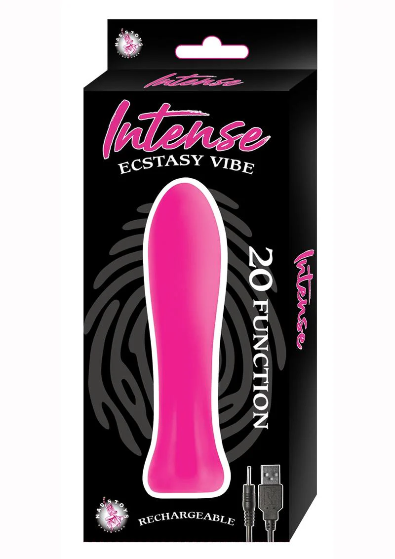 Intense Ecstasy Vibe 20 Function Rechargeable Silicone Vibrator - Image 3