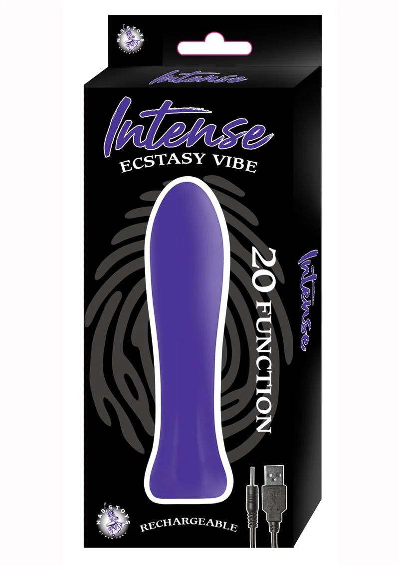 Intense Ecstasy Vibe 20 Function Rechargeable Silicone Vibrator - Image 4