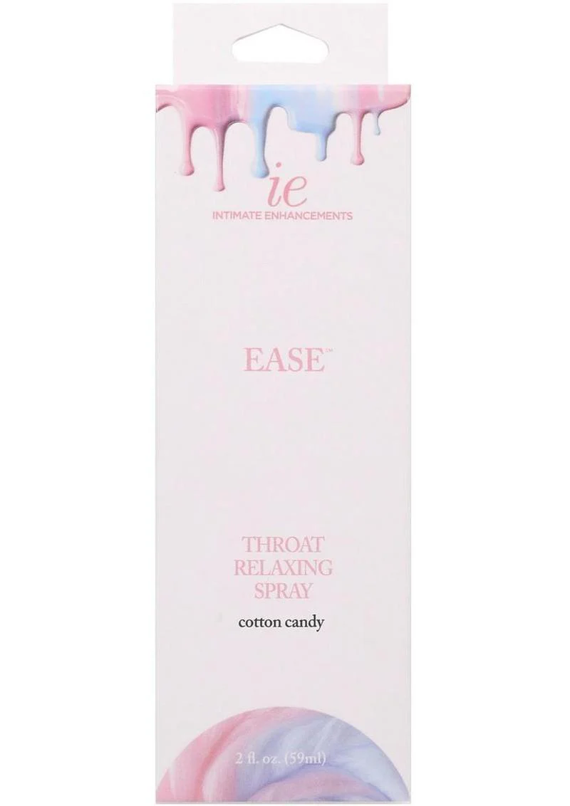 Intimate Enhancements Ease Throat Relaxing Spray 2oz - Cotton Candy - Image 2