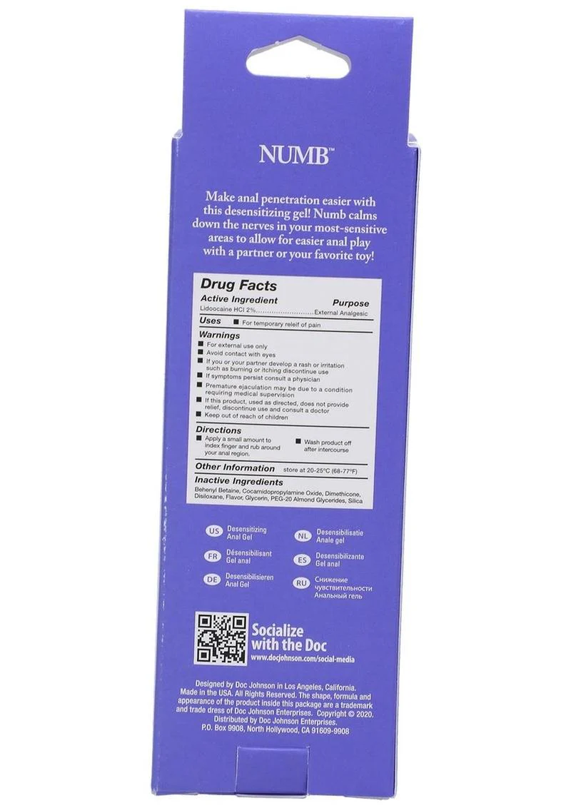 Intimate Enhancements Numb Anal Gel - Image 4
