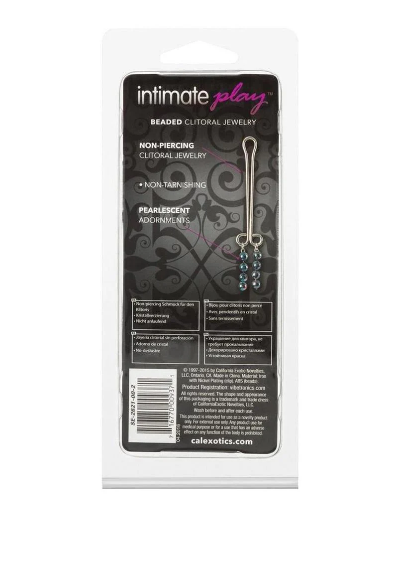 Intimate Play Non-Piercing Beaded Clitoral Jewelry - Image 8