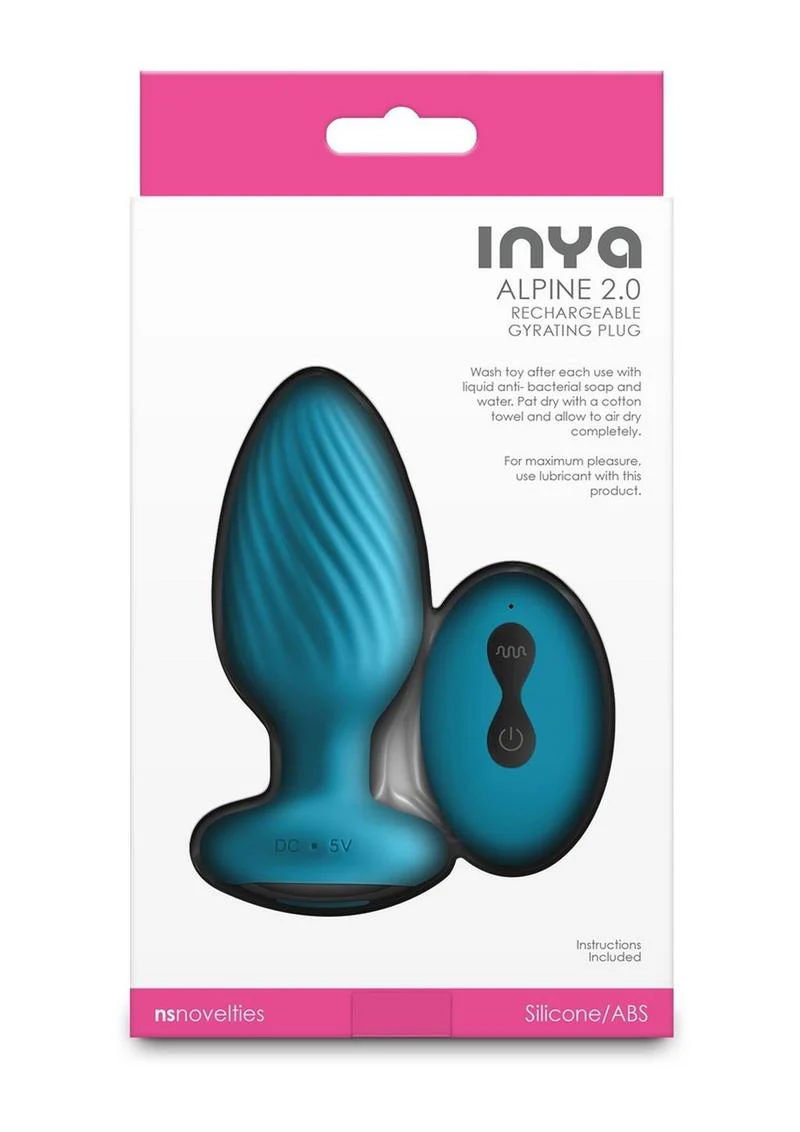 Inya Alpine 2.0 Rechargeable Silicone Remote Anal Plug - Image 4