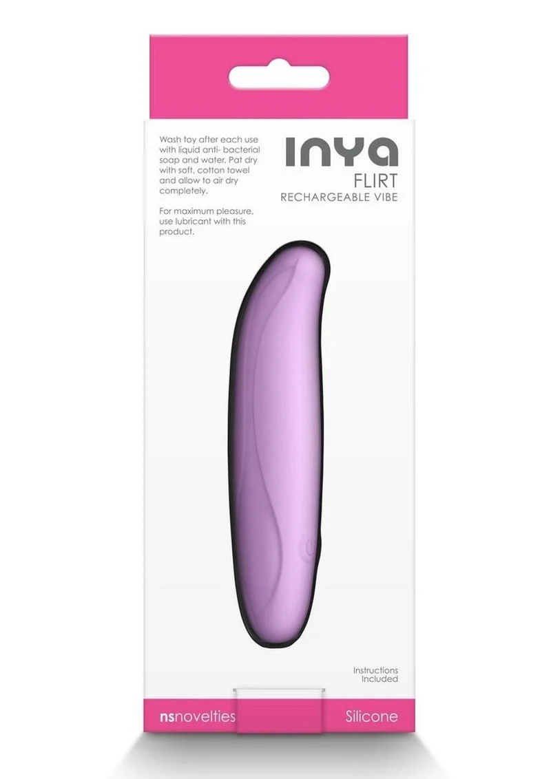 Inya Flirt Rechargeable Silicone Vibrator - Image 5