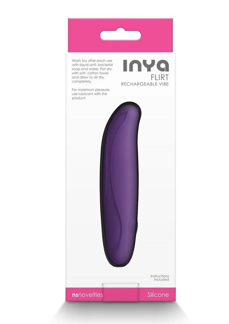 Inya Flirt Rechargeable Silicone Vibrator - Image 8