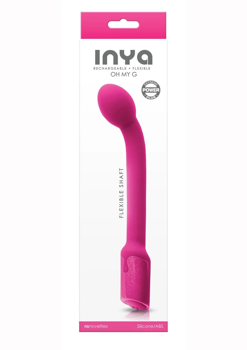 Inya Oh My G Silicone Rechargeable Wand - Image 3