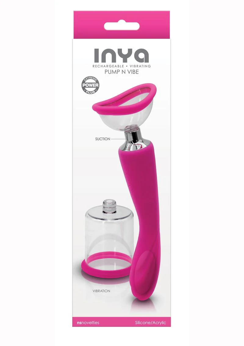 Inya Silicone Rechargeable Pump and Vibrator - Image 3