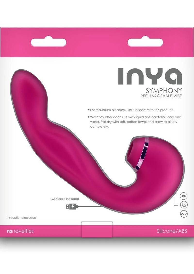 Inya Symphony Rechargeable Silicone Triple Motor Vibrator - Image 5
