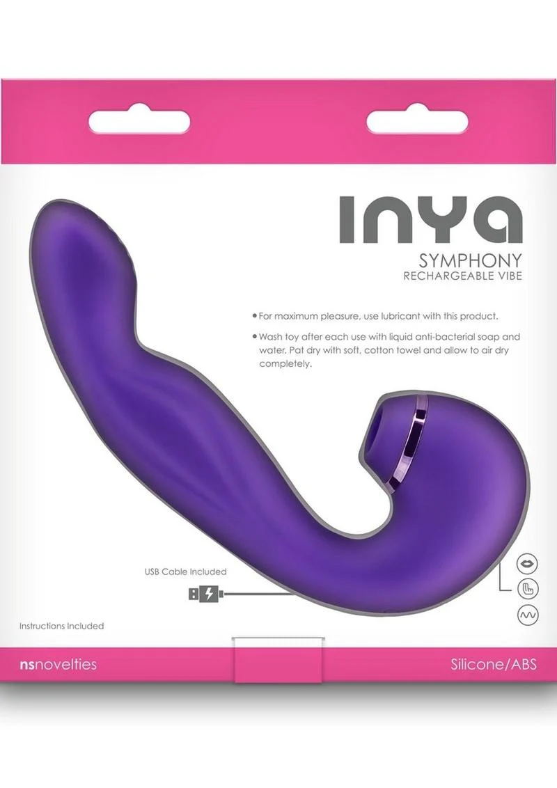Inya Symphony Rechargeable Silicone Triple Motor Vibrator - Image 8