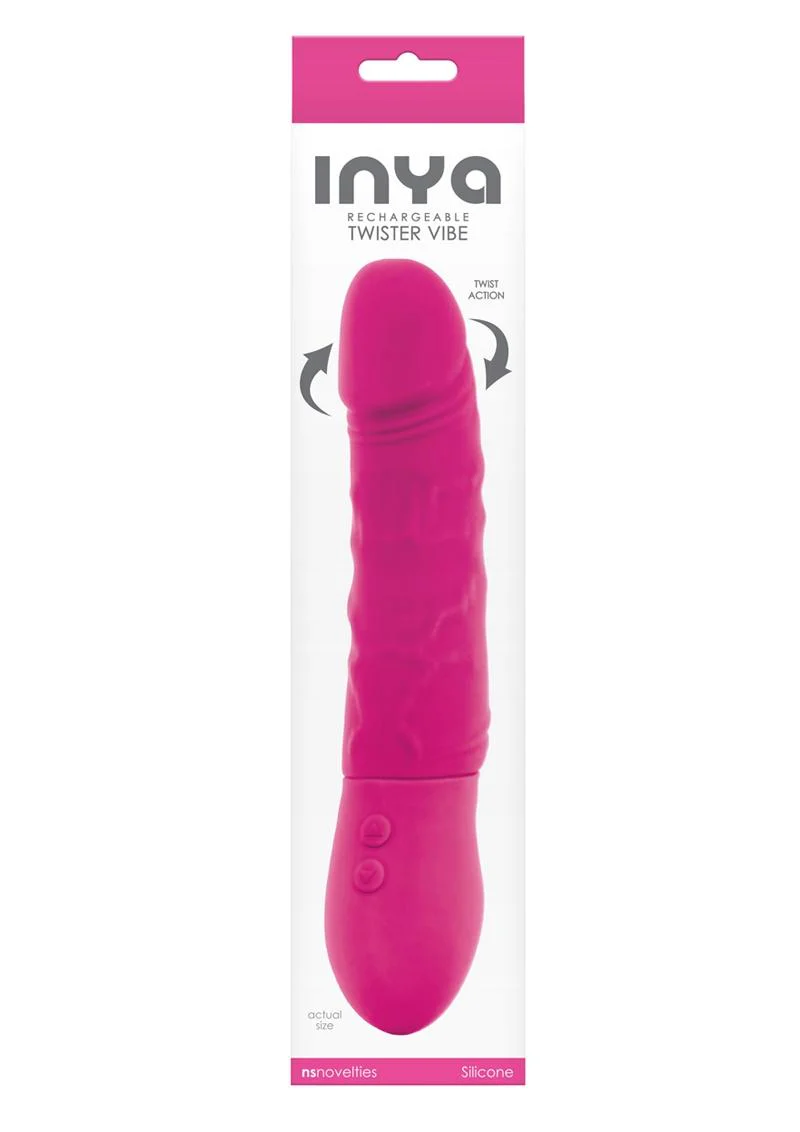 Inya Twister Silicone Rechargeable Vibrator - Image 3