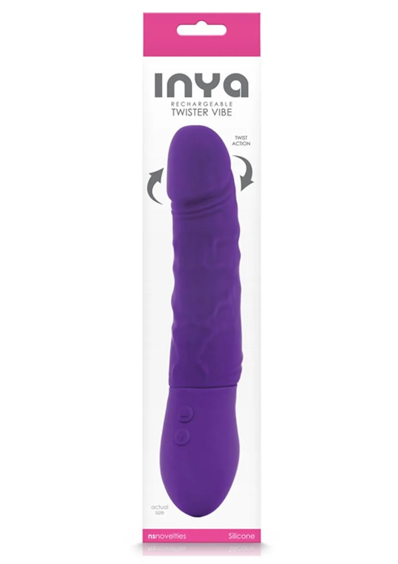 Inya Twister Silicone Rechargeable Vibrator - Image 4