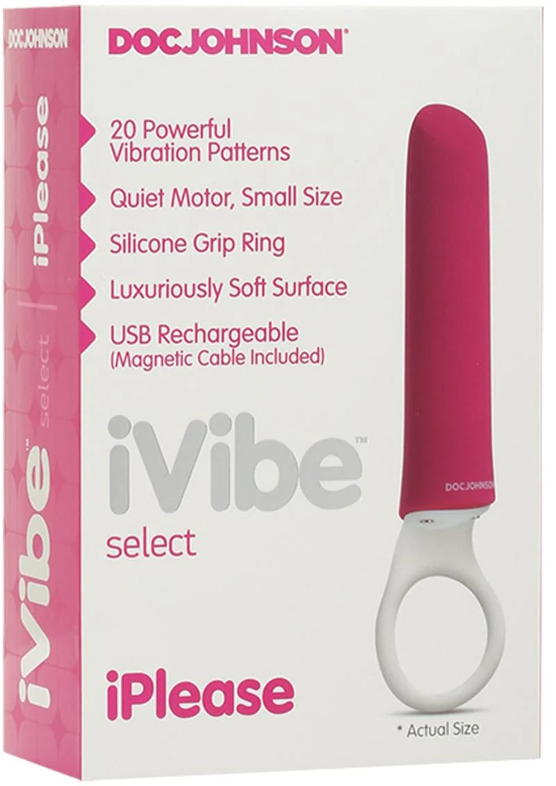 iVibe Select iPlease USB Magnetic Silicone Mini Vibrator Waterproof - Image 2