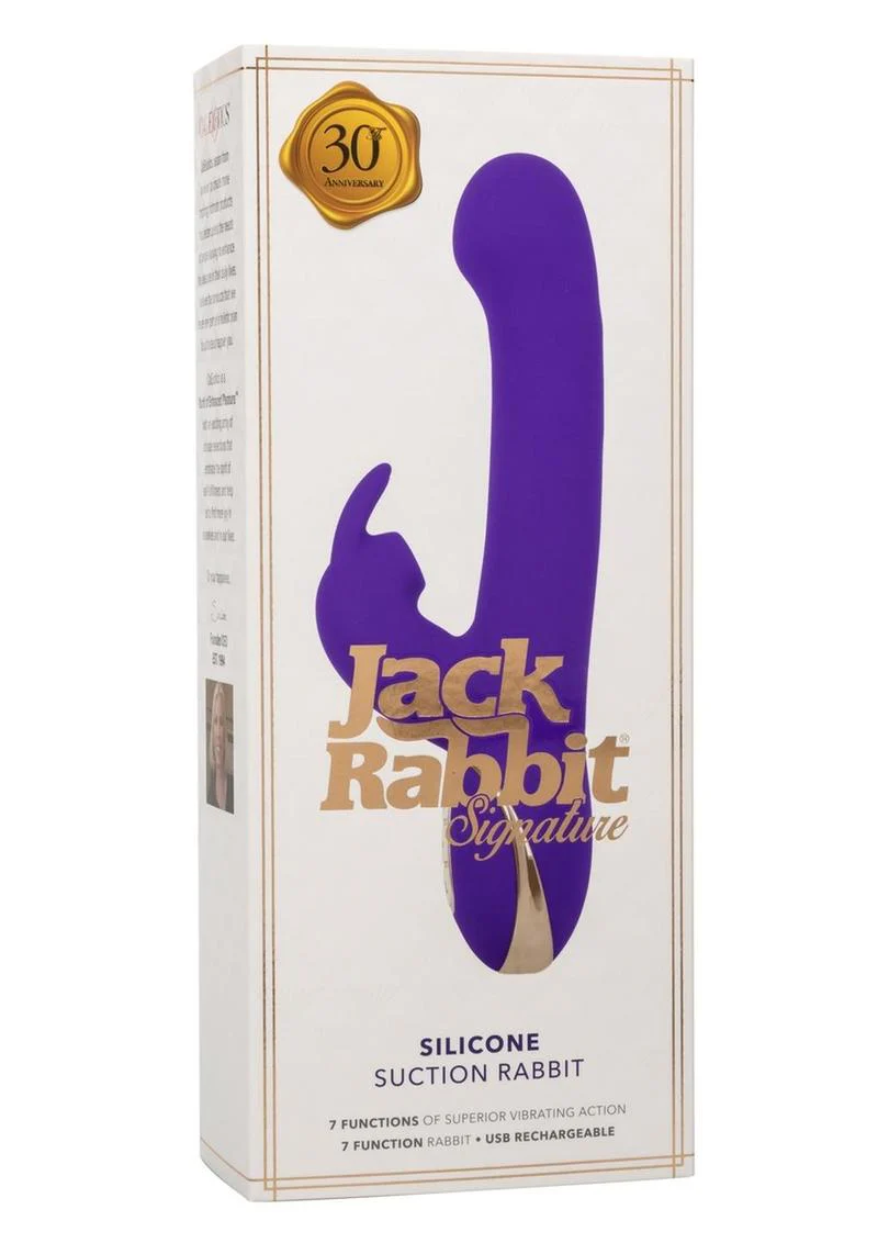 Jack Rabbit Signature Rechargeable Silicone Suction Rabbit Vibrator - Image 2