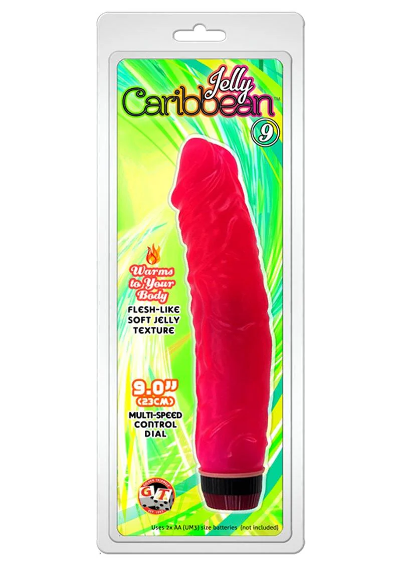 Jelly Caribbean Number 9 Vibrator - Image 2
