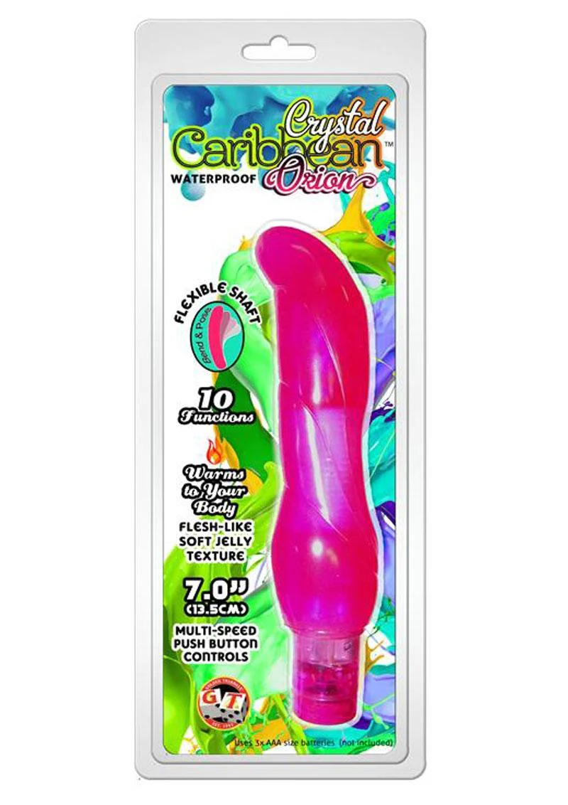 Jelly Caribbean Orion Vibrator Number 8 Waterproof - Image 3