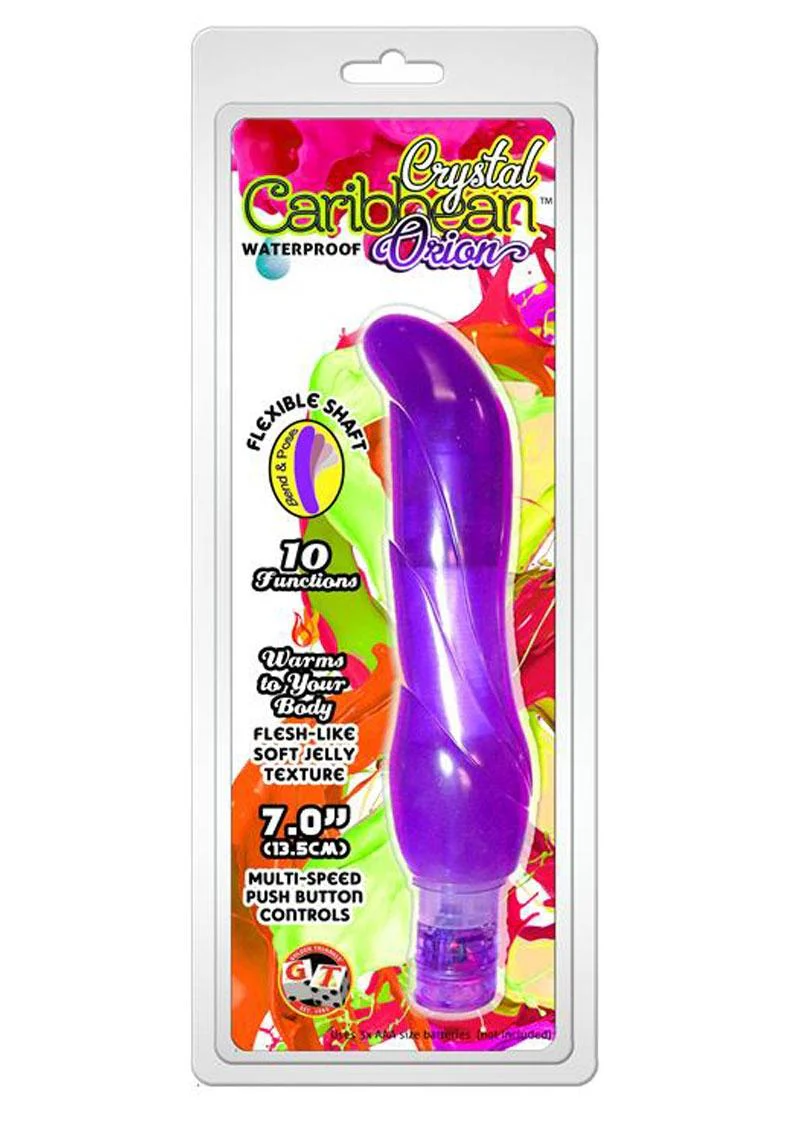 Jelly Caribbean Orion Vibrator Number 8 Waterproof - Image 4