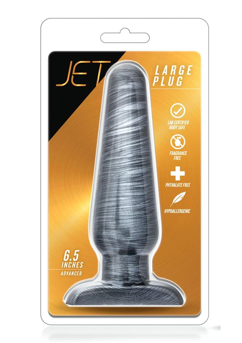 Jet Plug Butt Plug - Large - Carbon Metallic - Image 2