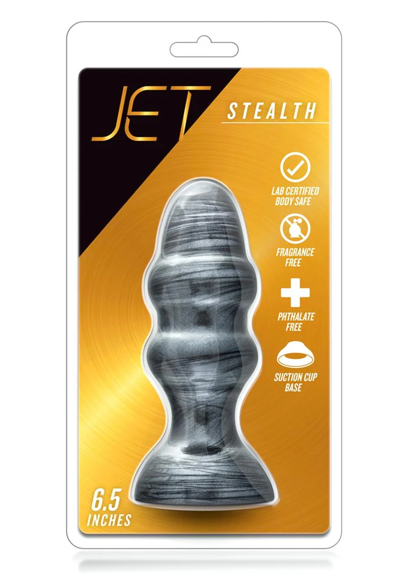 Jet Stealth Butt Plug - Carbon Metallic - Image 2