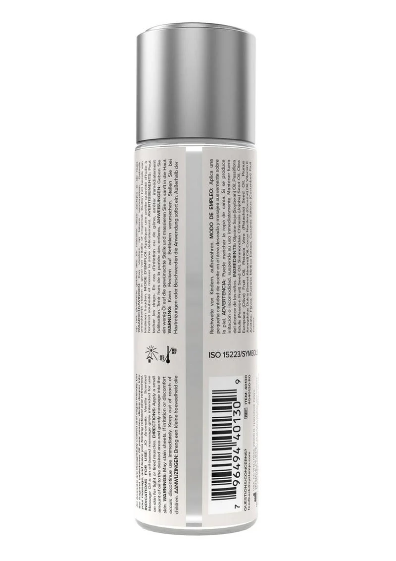 JO Aromatix Massage Oil 4oz - Vanilla - Image 2