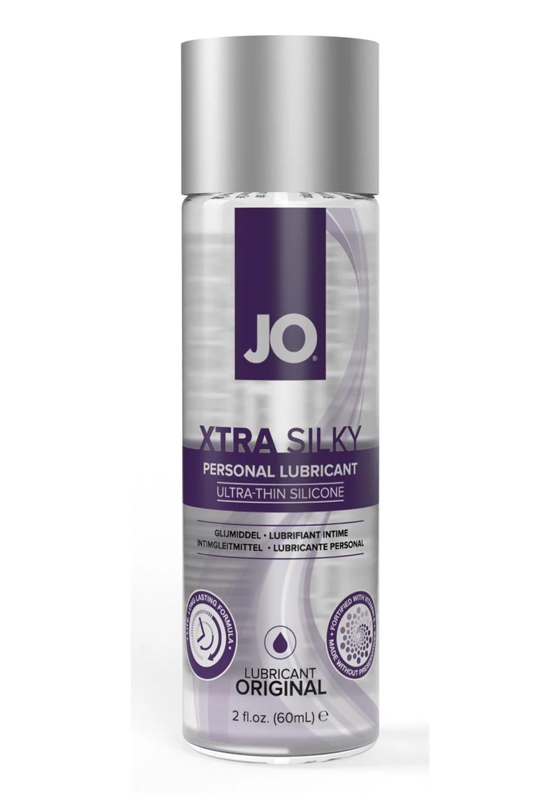 JO Xtra Silky Thin Silicone Lubricant - Image 2