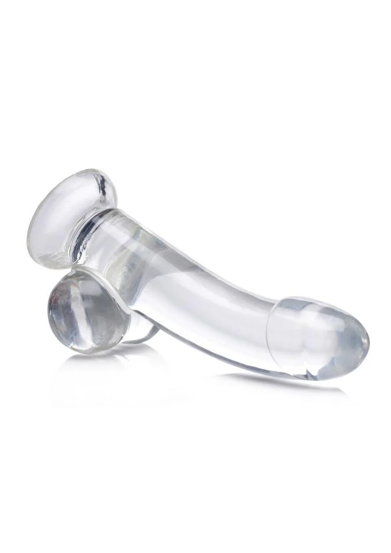 Jock C-Thru Dildo with Balls - Image 3