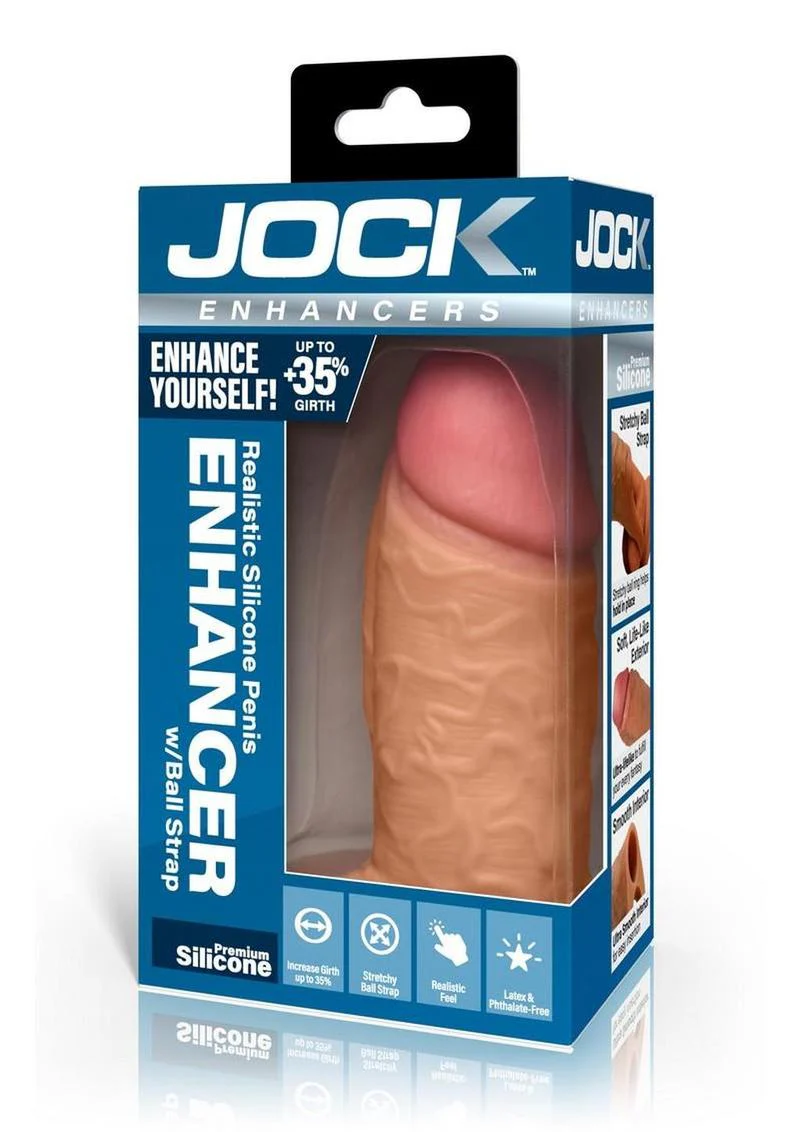 Jock Enhancers Silicone Penis Extension Sleeve - Image 3