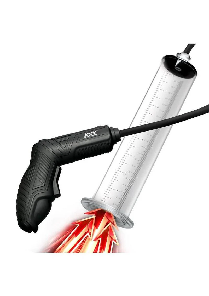 Jock Power Pumper Automatic Penis Pump with Cylinder - Image 4