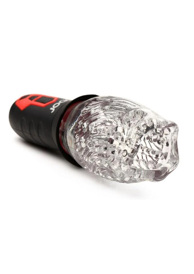 Jock Spinning and Vibrating Rechargeable Masturbator - Image 3